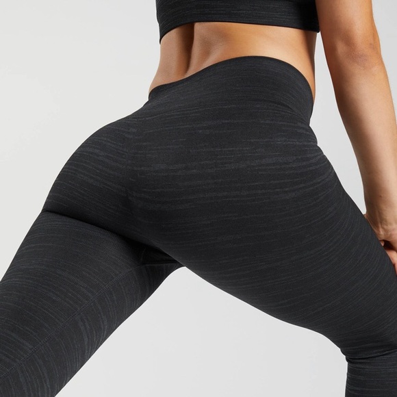 Gymshark ADAPT MARL SEAMLESS LEGGINGS - Picture 2 of 5